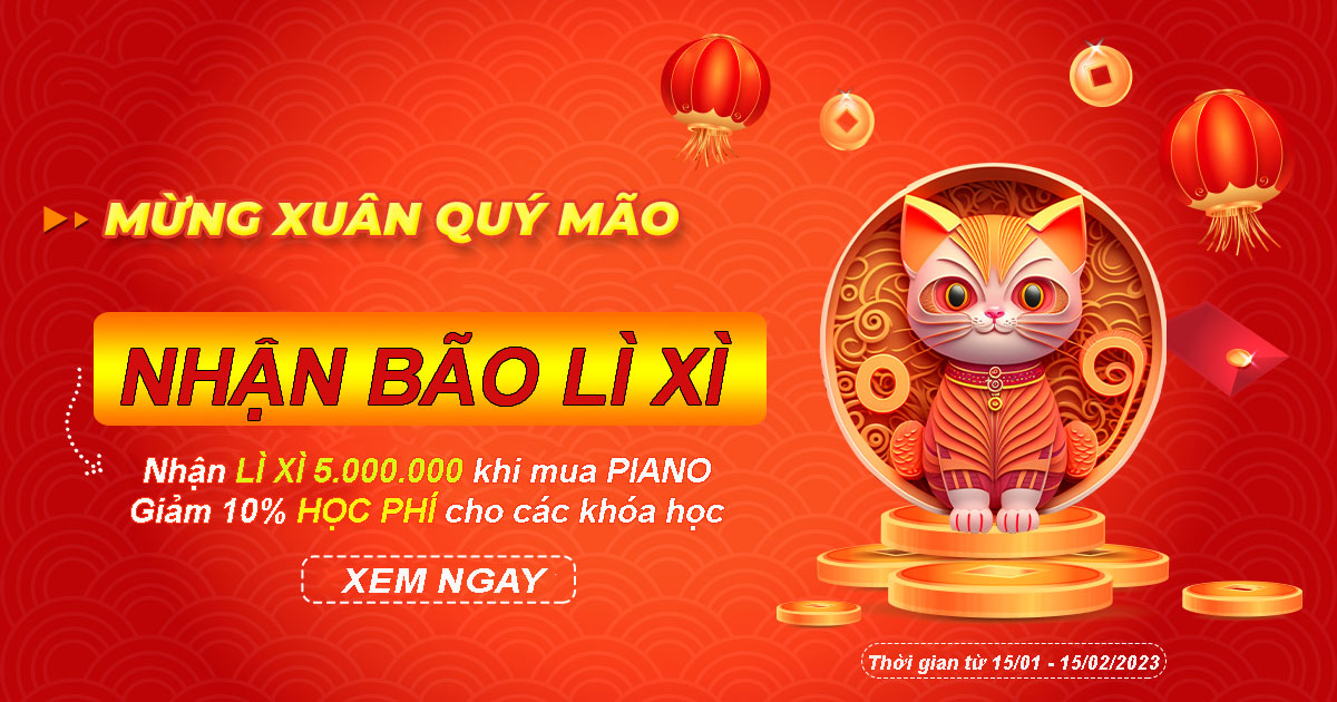 MỪNG XUÂN QUÝ MÃO – NHẬN BÃO LÌ XÌ